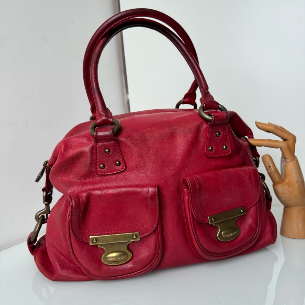 Marc Jacobs Vintage Leather ๐ฅ HUGE - Picture 14 of 16